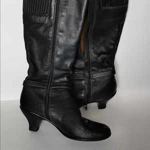Knee boots black 7.5